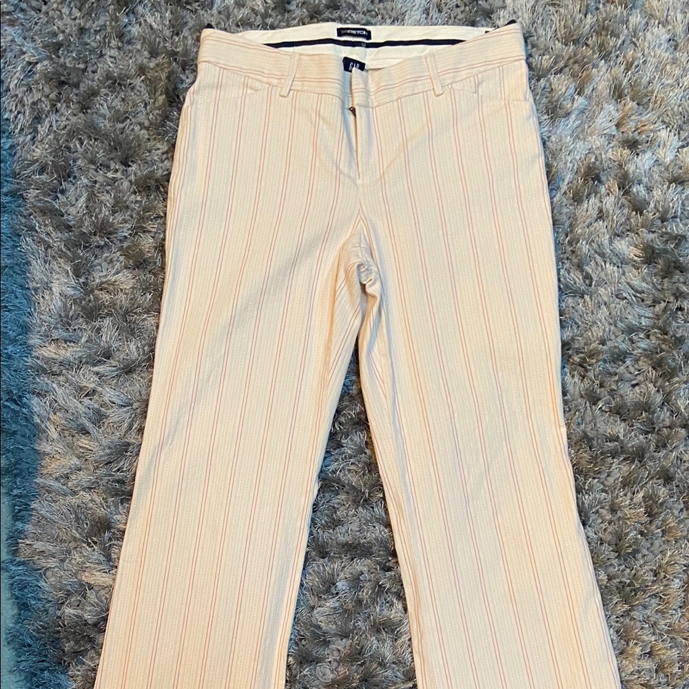Gap Pink Striped Pants